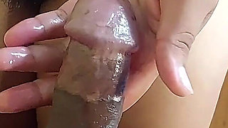 POV: My Roommate Rubs Her Bare, Oiled Ass Against My Cock Before I Slide It Inside Her Tight Pussy