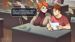 I got special treatment from the girl I met in the library video game porn