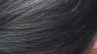 Car POV Blowjow Cum in Throat Rainy Day