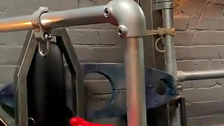 Latex nurses fist their gimp