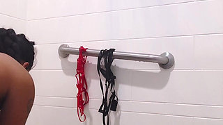Barbiie Getting in the Shower