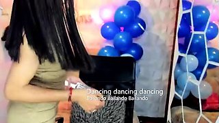 Brunette Couch Webcam Solo Fun Masturbating