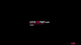 Take Turn Foot Licking in Lesbian Sex with Hotties Marley Brinx and Puma Swede