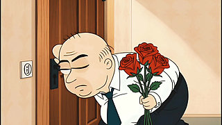 Stranger Fucks a Married Housewife in Front of Her Cuckold Husband