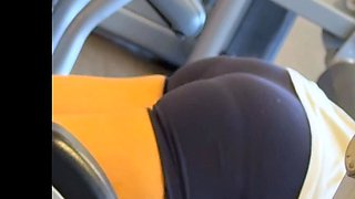 Daebone tight gym girl in black
