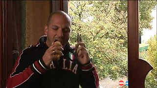 Hairy MILF with Big Tits and Colored Hair Sucks Giant Cock and Gets Pussy Fucked