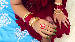 cute saree bhabhi gets naughty with her devar for rough and hard sex after smoking with her in Hindi