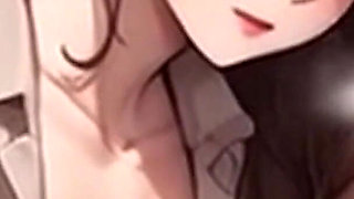 Waifu Secretary POV – Red Lingerie & Hair Variety Office Close-Up Fucking