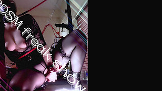 Kinky Slavedoll R Vol.021: Close-up Pussy Suction - Enlarged Pussy Fully Open - Clitoris Ems Massager - Anal Fingering Orgasm!